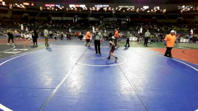 60 lbs Consi Of 16 #1 - Michael Kelly, Central Youth Wrestling vs Dominic Petrozzino, Montville