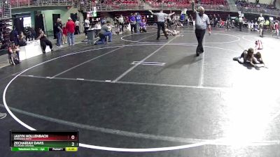 75 lbs Cons. Semi - Zechariah Davis, Fillmore Central vs Jaxyn Hollenbach, Nebraska Boyz