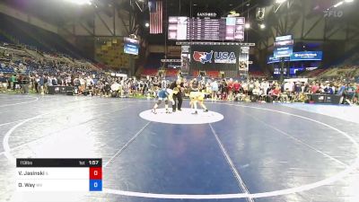 113 lbs Rnd Of 64 - Vince Jasinski, Illinois vs Dominic Way, West Virginia