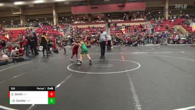 100 lbs 5th Place Match - Owen Conkle, Pratt Wrestling Club vs Carson Smith, South Central Punishers