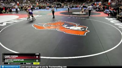 Quarterfinal - Casey Popish, Papillion-LaVista vs Justyce Hostetler, Grand Island