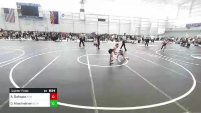 62 lbs Quarterfinal - Asic Gallegos, New Mexico Bad Boyz vs Daniel Khachatryan, Dethrone