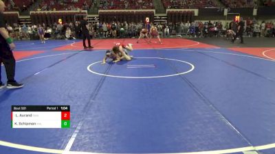 137 lbs Champ. Round 1 - Landree Aurand, Ruis Wrestling Academy vs Kohner Schipman, Malta