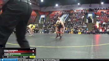 165 lbs Semifinals (8 Team) - Wyatt Jenkins, Whitehall HS vs Connor Hadden, Algonac HS