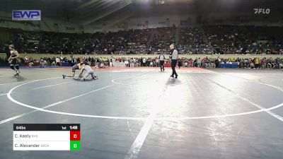 94 lbs Round Of 32 - Cooper Keely, Blanchard High School vs Corbin Alexander, Broken Arrow Junior High