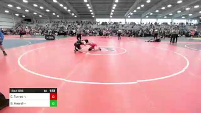 152 lbs Semifinal - Claudio Torres, FL vs Brian Heard, PA