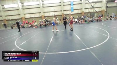 175 lbs Quarters & Wb (16 Team) - DYLAN TONDREAU, Nevada SILVER vs Cole Nelson, Idaho 2