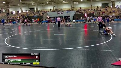 75 lbs Semifinal - Griffin Luttrell, Eagle Talon vs Jacob Mora, TCWC