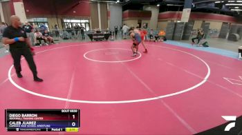 152 lbs 3rd Place Match - Diego Barron, Rockwall Training Center vs Caleb Juarez, Caprock High School Wrestling