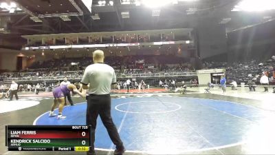 285 lbs Cons. Round 4 - Kendrick Salcido, Armijo vs Liam Ferris, Ripon