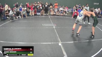 115 lbs Round 2 - Ayden Graham, Dixie vs Gabryial Ellsworth, Gaston Grizzlies