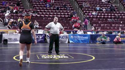 170 lbs Round Of 16 - Jael Miller, Punxsutawney-G vs Rowen Lewis, Greater Latrobe-G