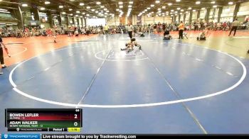 64 lbs Rd# 9- 2:15pm Saturday Final Pool - Adam Walker, NCWAY National Team vs Bowen Lefler, Olympia