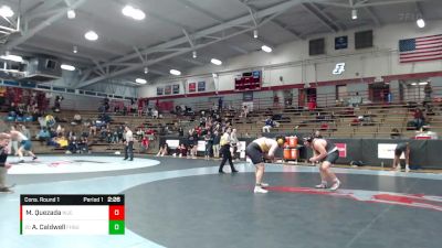 285 lbs Cons. Round 1 - Anthony Caldwell, Fort Hays State vs Mario Quezada, William Jewell