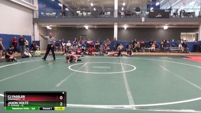 75 lbs Round 4 (6 Team) - Jaxon Holtz, St. Edward vs CJ Fassler, Wadsworth