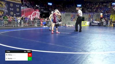 82 lbs Round Of 32 - Mikey Nardozza, Altoona vs Jaxsen Brabender, Crawford Central