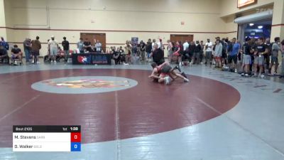 57 kg Rnd Of 64 - Maxton Stevens, Sarbacker Wrestling Academy vs Duraias Walker, Gold Rush Wrestling