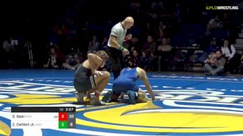 184 lbs Dual - Zach Carlson, SDSU vs Dakota Geer, OSU