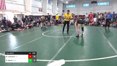 120 lbs Pools - Brennan Leonard, The Asylum Yellow vs Richard Davis, Dungeon Crew