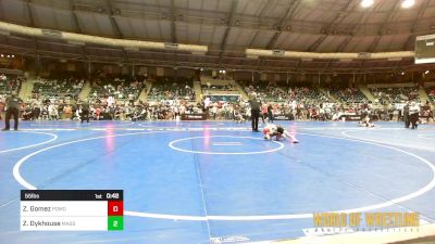 55 lbs Consolation - Zane Gomez, Pomona Elite vs Zeth Dykhouse, Massa's Maniacs