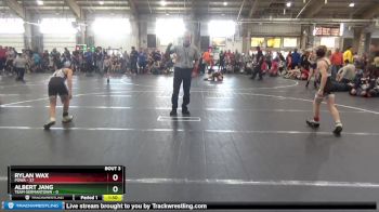 76 lbs Round 2 - Rylan Wax, POWA vs Albert Jang, Team Germantown