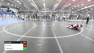 106 lbs Round Of 64 - Kel Unrein, CO vs Eli Sanders, AL