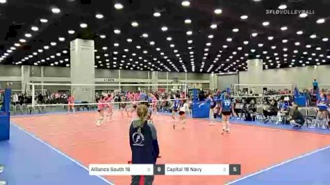 Alliance South 16 vs Capital 16 Navy - 2022 JVA World Challenge presented by Nike - Expo Only