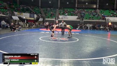 1A-4A 215 Quarterfinal - Trent Horsley, Ashville vs Brandon Jolliff, Weaver