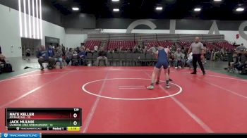 129 lbs Round 2 (8 Team) - Nate Keller, M2 Blue (NJ) vs Jack Mulnix, LaCrosse Area Wrestlers(WI)