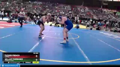 5A 220 lbs Champ. Round 1 - Tucker French, Capital vs William Fairbanks, Coeur D Alene