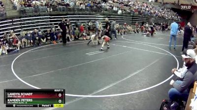 55 lbs Semis & 1st Wrestleback (8 Team) - Landyn Schadt, Iowa USA Red vs Kamden Peters, Oklahoma Elite