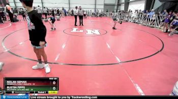 110 lbs Rd# 10- 4:00pm Saturday Final Pool - Rustin Fipps, Oklahoma Outlaws Red vs Nolan Seman, Minnesota Funky Singlets