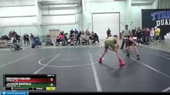120 lbs Round 4 (8 Team) - Brayden Fabuien, Scanlan vs Jackson Barfield, Ranger WC