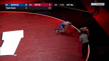 197 lbs Brady Wetter, Wisconsin vs Sam Schuyler, Buffalo