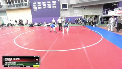 78-88 lbs Quarterfinal - John Gillis, New Berlin Youth Wrestling vs Arnold Kogan, New York