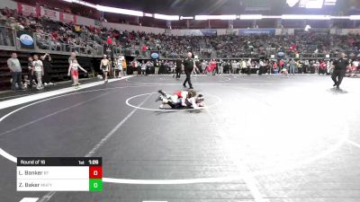 78 lbs Round Of 16 - Logan Banker, BullTrained vs Zhan Baker, Mountain Home Flyers