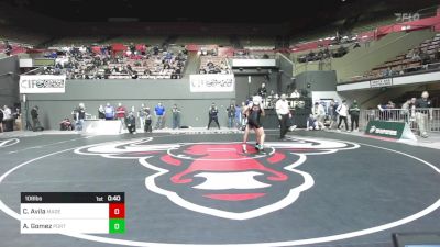 108 lbs Semi To 9th - Caiden Avila, Madera vs Andrew Gomez, Porterville