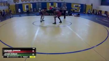 120 lbs Round 7 (8 Team) - Jayden Robles, Westside Wrestling Club vs Leonard Johnson, Miami Vikings