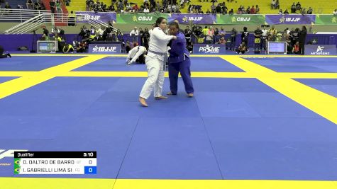 DANIELE DALTRO DE BARROS MOITAS vs IASMIM GABRIELLI LIMA SILVA 2024 Brasileiro Jiu-Jitsu IBJJF