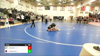 145 lbs Final - Isabelle Brandt, Souhegan vs Jillian Boncore, Alvirne