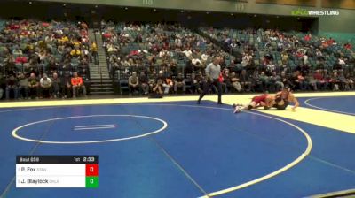 157 lbs Final - Paul Fox, Stanford vs Jonce Blaylock, Oklahoma State