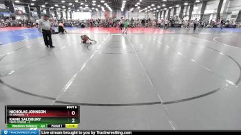 48 lbs Rd# 3 12:00pm Friday - Kaine Salisbury, Terps Xtreme vs Nicholas Johnson, VA Hammers