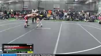132 lbs Round 2 (8 Team) - Antonio Avila, Wyoming Gold vs Tristan Burbach, Nebraska Red