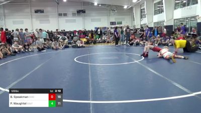 120 lbs Pools - Brady Speakman, Ohio Guts & Glory vs Preston Waughtel, SouthTown Savages