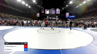 94 lbs Rnd Of 64 - Eric Bocanegra, Jr., New York vs Mason Bauer, Ohio