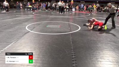 75 lbs Quarterfinal - Maximus Farace, Littlestown vs Corbin Horner, Derry