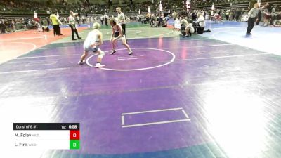 120 lbs Consi Of 8 #1 - Max Foley, Hazlet Hawks vs Liam Fink, Washington Y