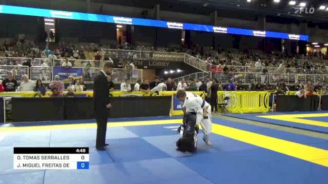 OLIVER TOMAS SERRALLES SAUSER vs JOÃO MIGUEL FREITAS DE LIMA 2024 Pan Jiu Jitsu IBJJF Championship