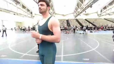 184 lbs Semifinal - Taylor Walsh, Unattached, NJ vs Nick Golden, Elite Wrestling