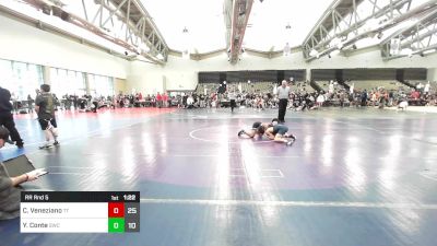 85 lbs Rr Rnd 5 - Camron Veneziano, Team Tugman vs Yusuf Conte, Seagull Wrestling Club